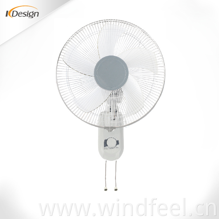 White household new wall fan high quality 3 blade indoor office powerful wall fans